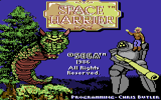 Space Harrier screenshot 3 for Commodore 64